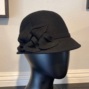 WOOL FLAPPER HAT NWT Roaring 20s 1920s GREAT GATSBY